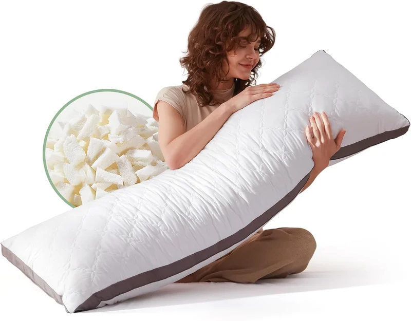 Decroom Ultra-Soft Memory Foam Body Pillow - Rank 7 in Best Body Pillows of 2025
