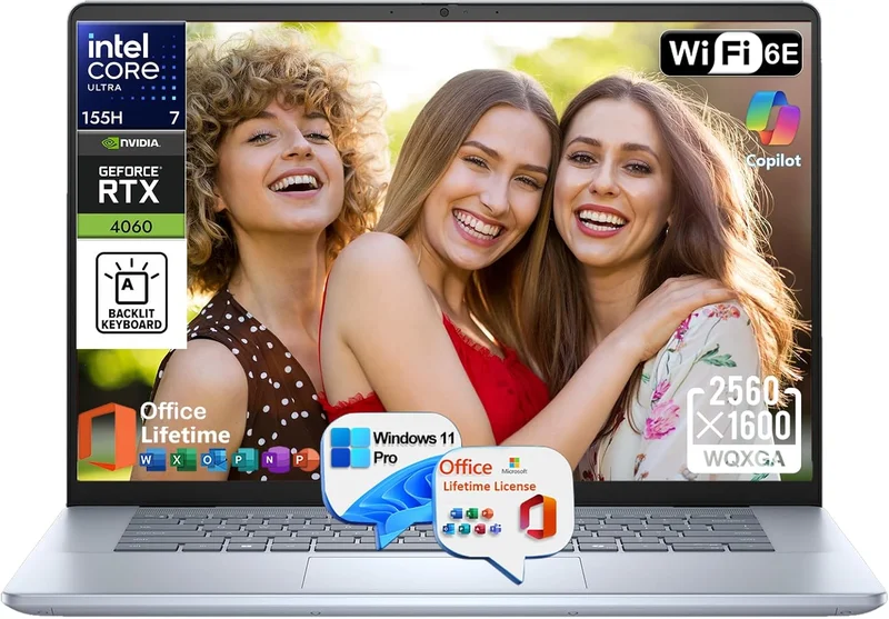 Dell Inspiron 16 Plus 7640 Laptop - Rank 1 in Best Dell Laptop of 2025