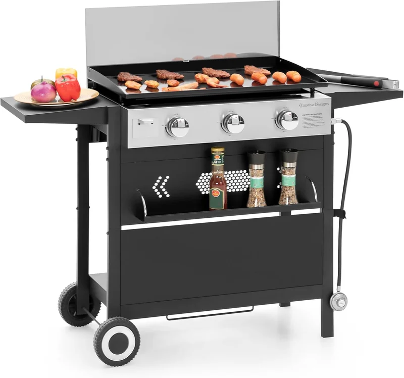 Captiva Designs 27" Flat Top Grill - Rank 3 in Best Small Gas Grill of 2025