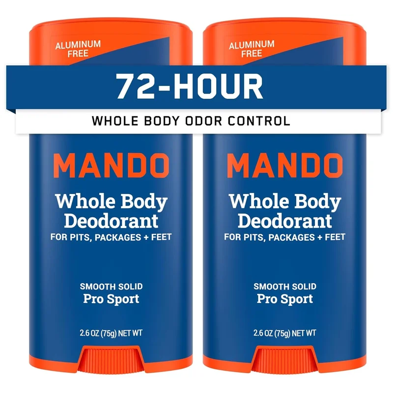 Mando Pro Sport Whole Body Deodorant - Rank 4 in Best Lume Deodorant of 2025