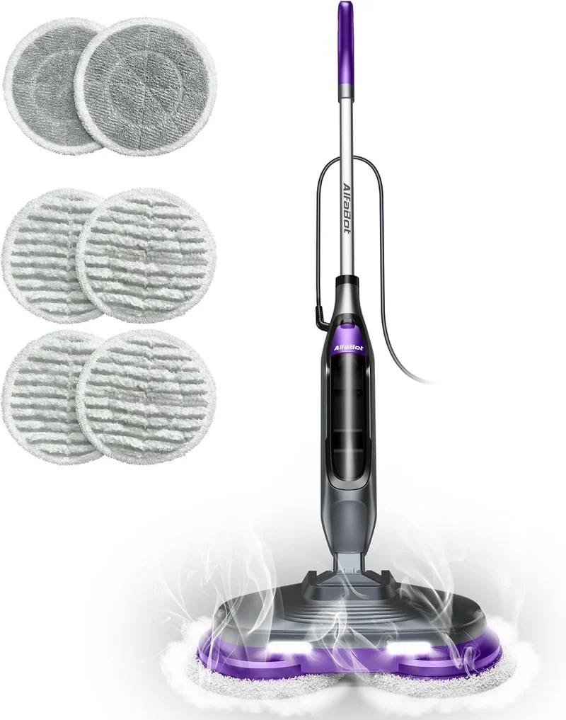 BOJUK F2 Steam Spin Scrub Mop - Rank 10 in Best Steam Mop For Laminate Floors of 2025