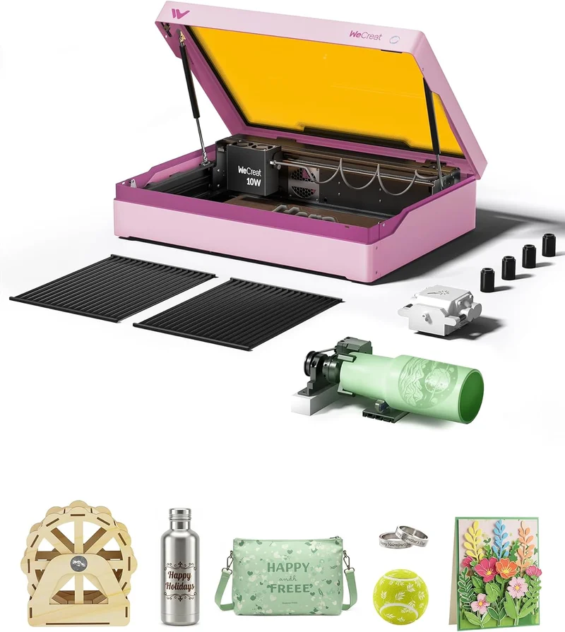 WECREAT Vista 10W Laser Engraving Machine - Rank 7 in Best Laser Engraver of 2025
