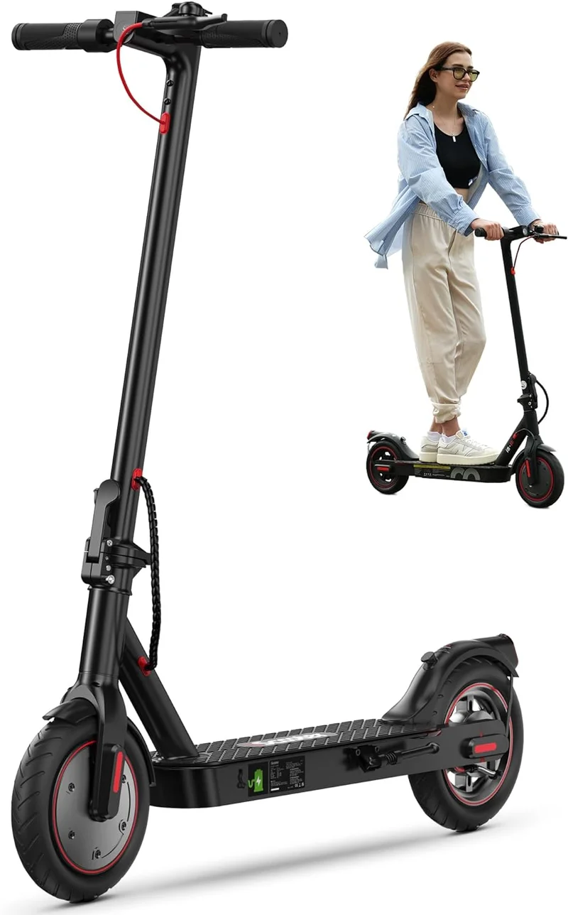 iScooter i8 Electric Scooter, 12 Miles Range, 15.6 Mph - Rank 3 in Best E Scooter Adult of 2025