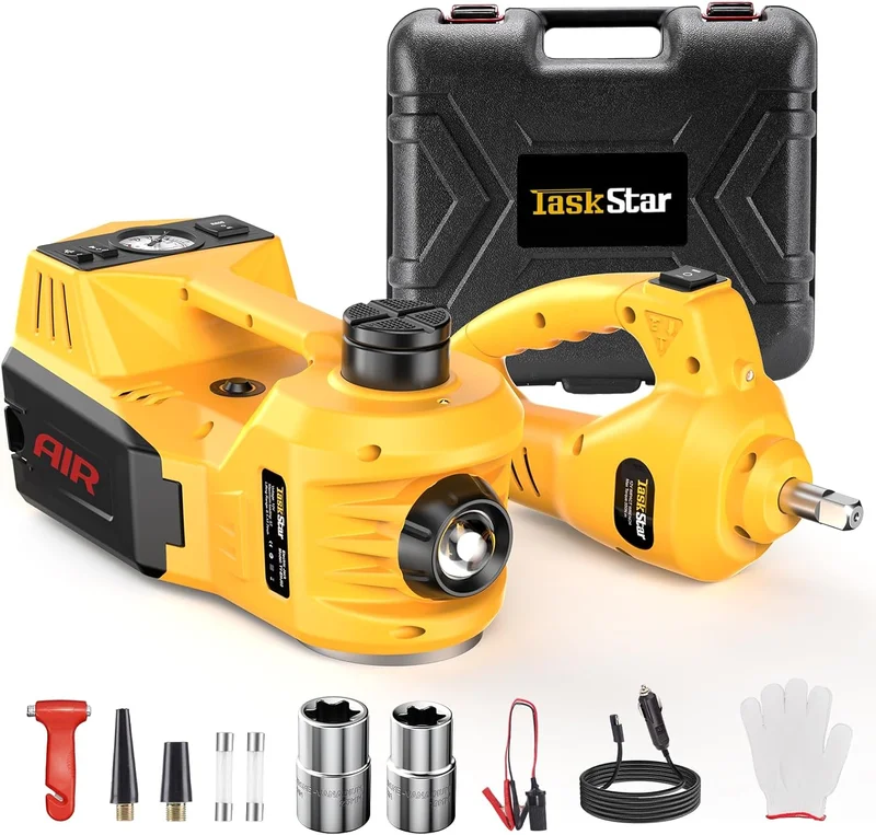 TaskStar Electric Car Jack Kit 5 Ton - Rank 6 in Best Electric Car Jack of 2025