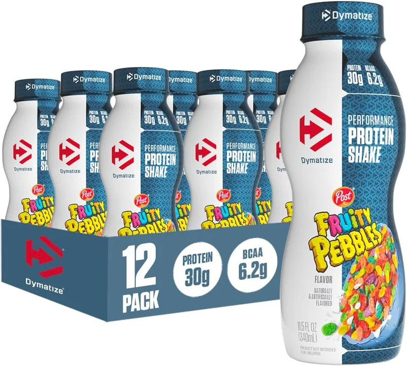 Dymatize Fruity Pebbles Protein Shake - Rank 6 in Best Protein Shake of 2025