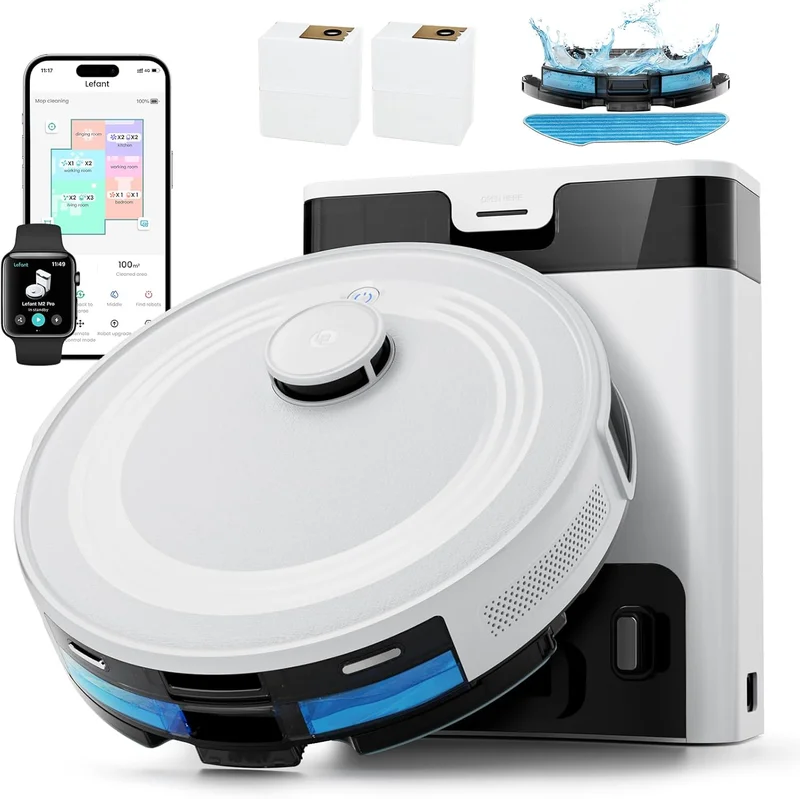 Lefant M2 Pro LiDAR Robot Vacuum and Mop - Rank 1 in Best Rumba Vacuum of 2025