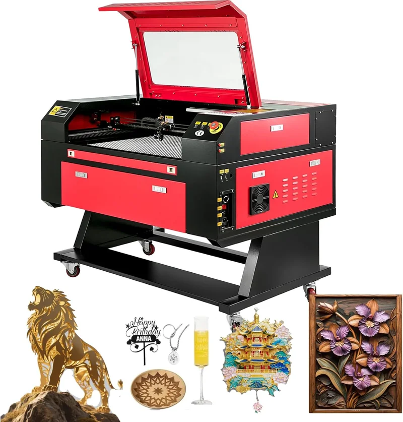 Sihao 80W CO2 Laser Engraver Cutter - Rank 5 in Best Laser Engraving Machine of 2025