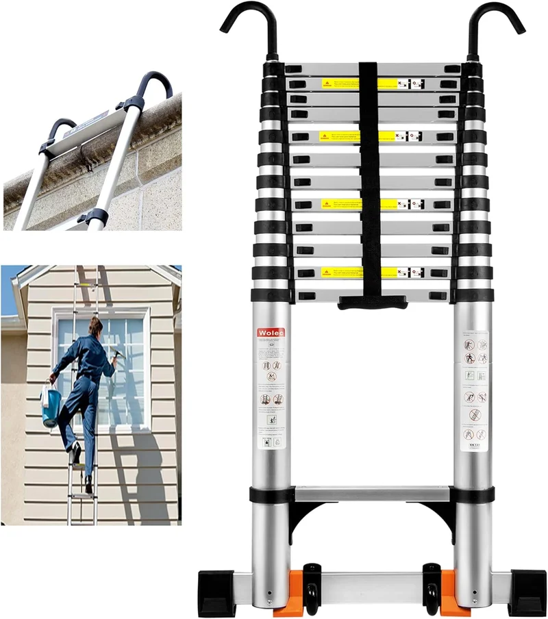 Wolec 16.5 FT Telescoping Ladder - Rank 4 in Best Telescoping Ladder of 2025