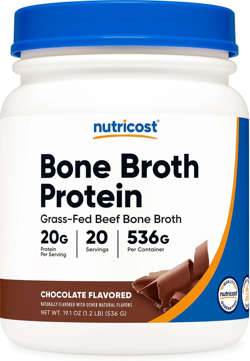 Nutricost Beef Bone Broth Protein Chocolate - Rank 2 in Best Bone Broth Protein of 2025