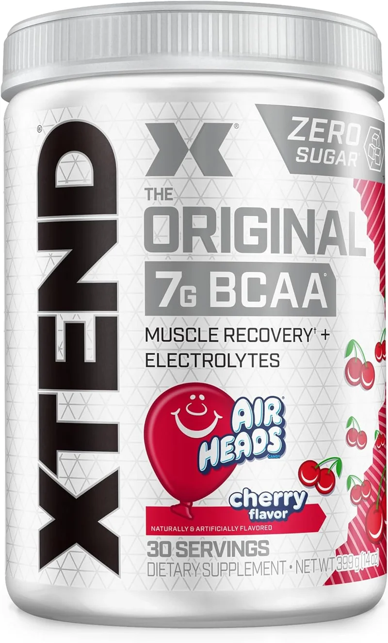 XTEND Original BCAA Powder Airheads Cherry - Rank 2 in Best Bcaa Powder of 2025