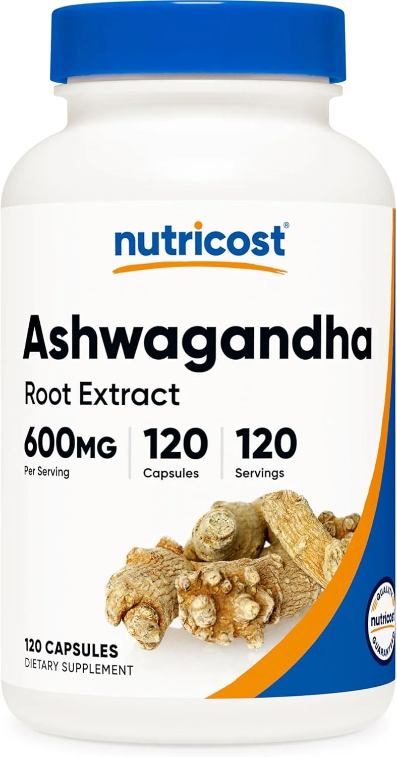 Nutricost Ashwagandha Herbal Supplement 600mg - Rank 2 in Best Ashwagandha of 2025
