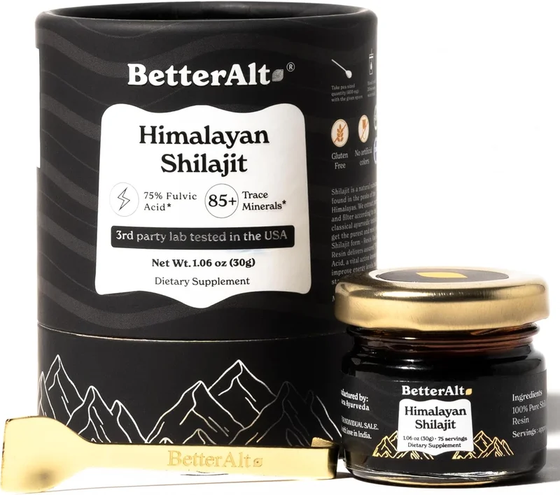Better Alt Pure Himalayan Shilajit Resin - Rank 3 in Best Shilajit Resin of 2025