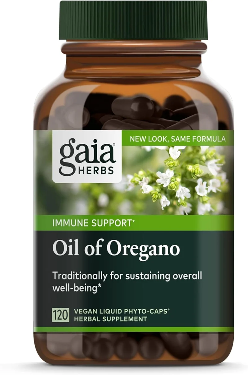 Gaia Herbs Oil of Oregano Immune Support 120ct - Rank 10 in Best Oregano Oil of 2025