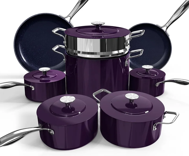 Nuwave Lux 13pc Cookware Set - Rank 3 in Best Gordon Ramsay Pans of 2025