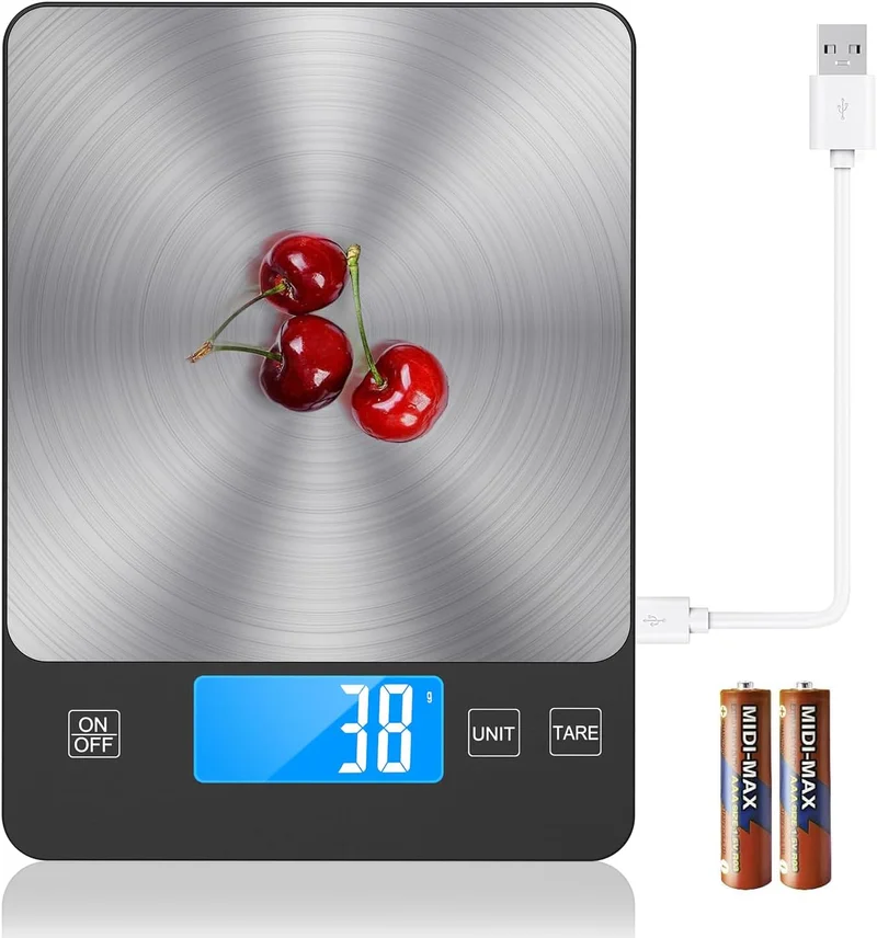 TRUDIN Digital Kitchen Scale 33lb - Rank 3 in Best Digital Food Scale of 2025