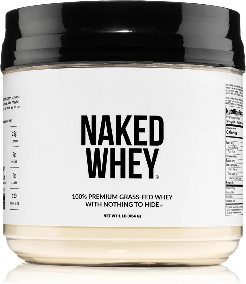 Naked Whey Protein Powder - Rank 8 in Best Whey Protein Powders of 2025