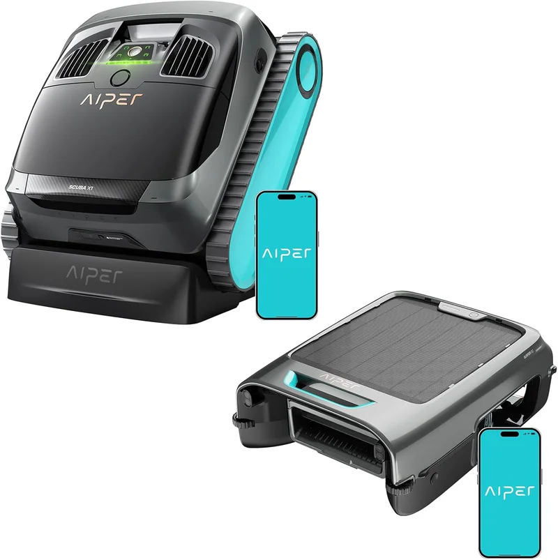 AIPER Scuba X1 & Surfer S2 Pool Care System - Rank 4 in Best Dolphin Pool Robot of 2025