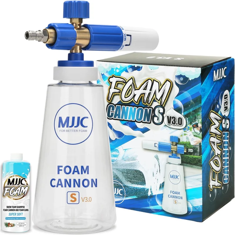 MJJC Foam Cannon S V3.0 with Quick Connector - Rank 9 in Best Foam Cannons of 2025