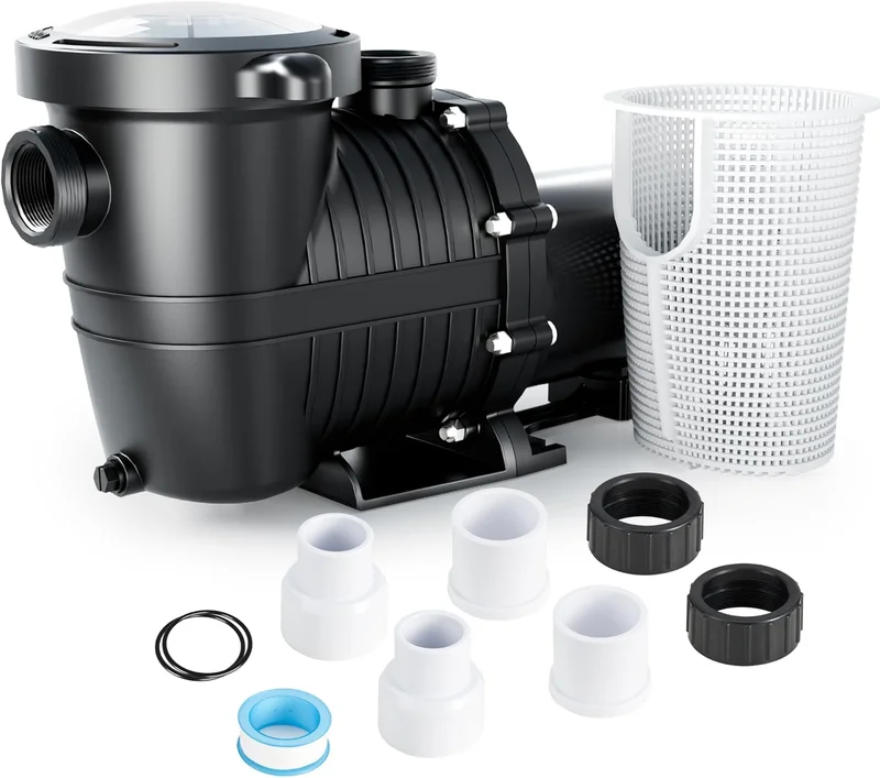 LANCHEZ Pool Pump, Variable Speed, 2 HP - Rank 4 in Best Inground Pool Pumps of 2025