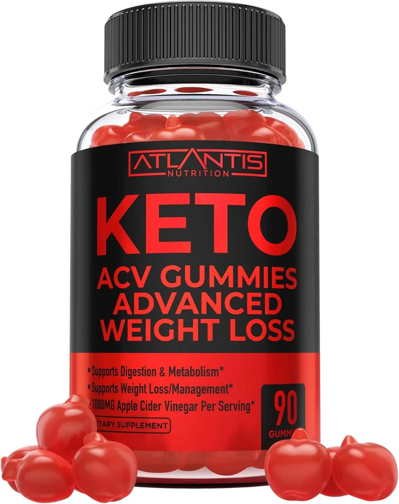 Atlantis Nutrition Keto ACV Gummies for Weight Loss - Rank 7 in Best Keto Acv Gummies of 2025