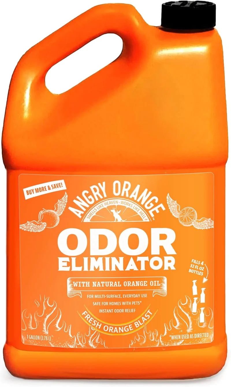 Angry Orange Pet Odor Eliminator - 1 Gallon - Rank 2 in Best Carpet Cleaner For Pets of 2025