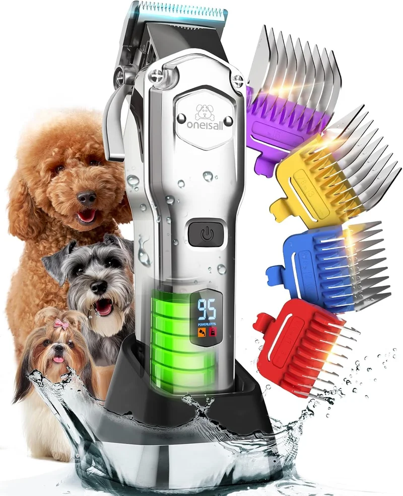 oneisall Cordless Dog Grooming Kit - Rank 3 in Best Professional Dog Clippers of 2025