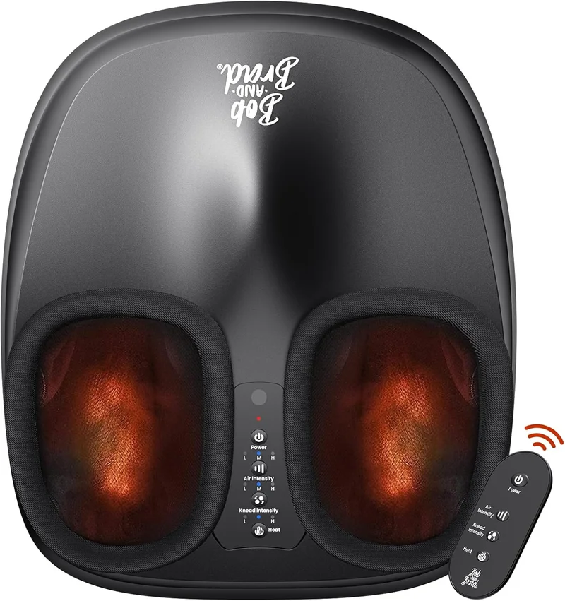 BOB AND BRAD Lite Foot Massager with Heat - Rank 2 in Foot Massagers of 2025