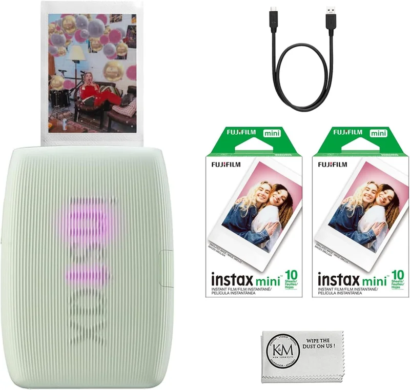 Fujifilm INSTAX Mini Link 3 Printer Bundle - Rank 7 in Best Polaroid Instant Printer of 2025