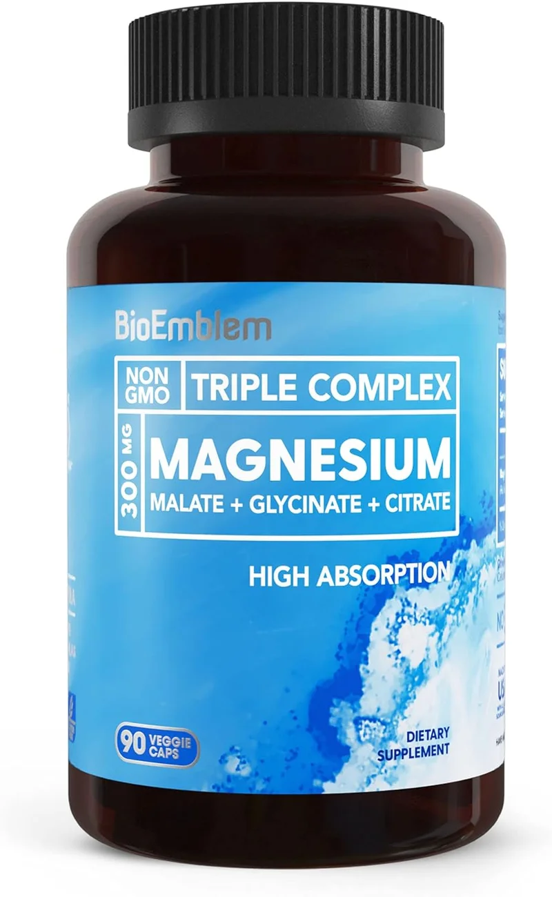 BioEmblem Triple Magnesium Complex 300mg - Rank 9 in Best Magnesium In Oil of 2025