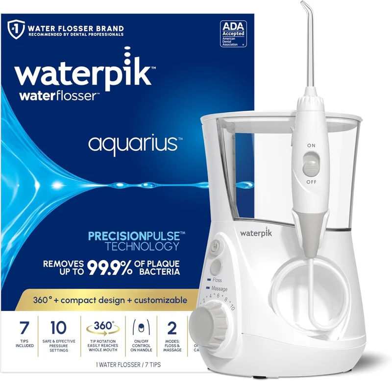 Waterpik Aquarius Water Flosser Professional WP-660 - Rank 4 in Best Kids Water Flosser of 2025