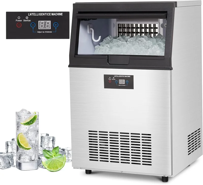 MilleLoom Commercial Ice Maker 90lbs/24H - Rank 5 in Best Ice Machine of 2025