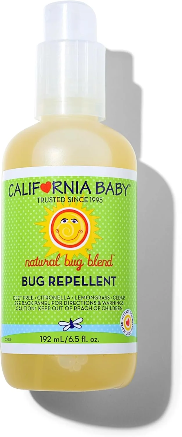 California Baby Natural Bug Repellent Spray - Rank 7 in Best Bug Spray of 2025