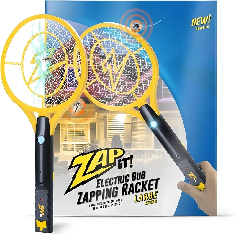 ZAP IT! Rechargeable Bug Zapper Racket - Rank 5 in Best Bug Zapper Racket of 2025