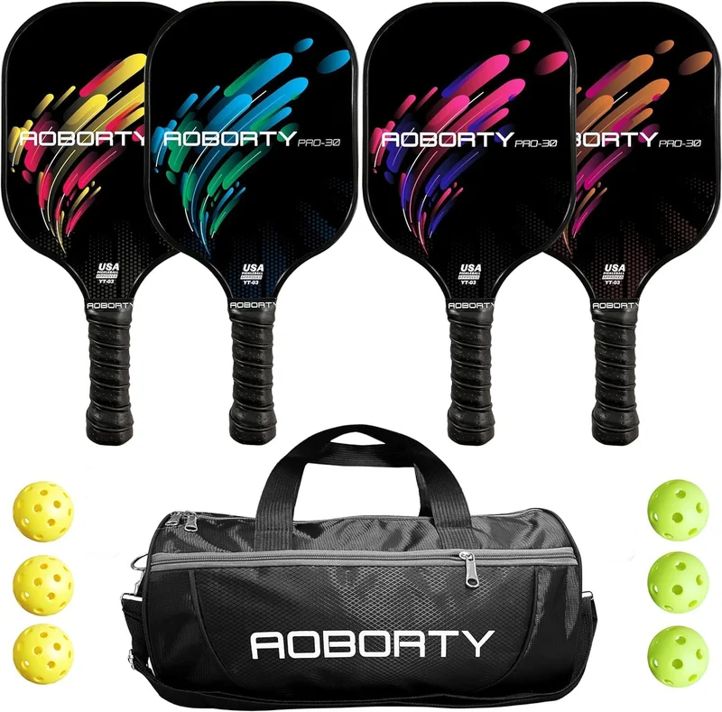 AOBORTY Pickleball Paddle Set - Rank 10 in Best Pickleball Equipment of 2025