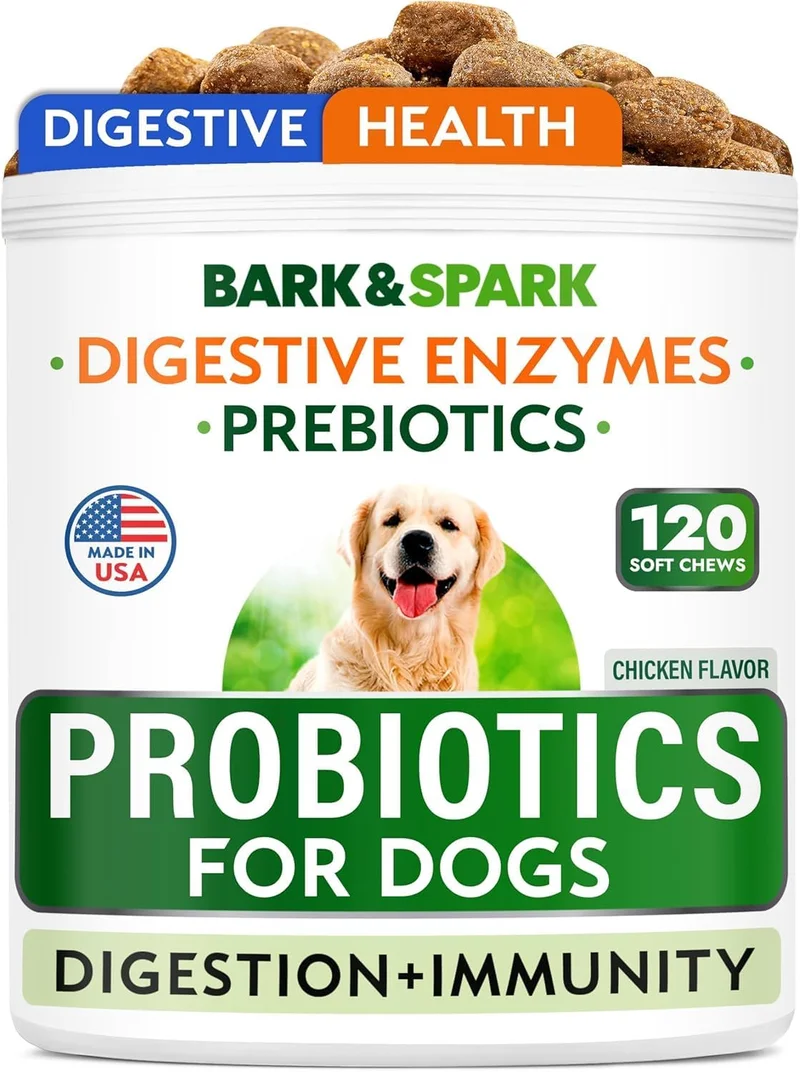 Bark & Spark Dog Probiotics & Enzymes - Rank 6 in Best Probiotics For Dogs of 2025