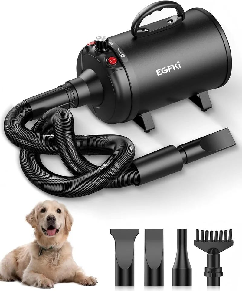 EGFKI High Velocity Pet Grooming Dryer - Rank 4 in Best Dog Dryer of 2025