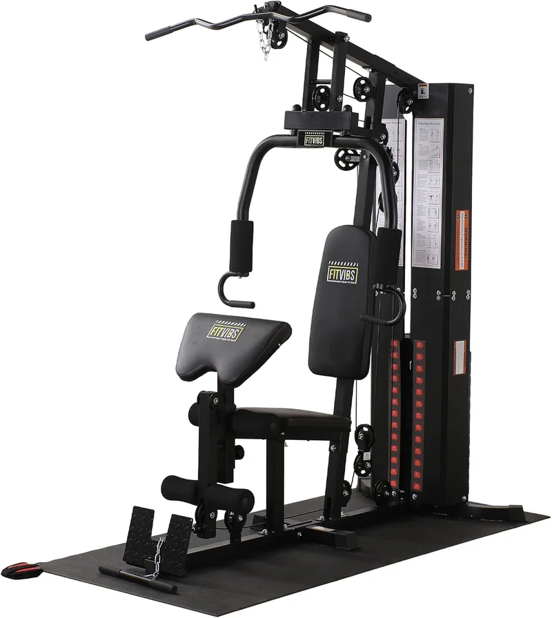 BalanceFrom Home Gym Workout Station with Floor Mat - Rank 8 in Best Home Gym of 2025