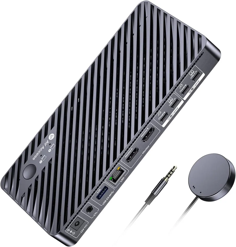 AV Access Dual Monitor KVM Docking Station - Rank 4 in Best Kvm Switch of 2025