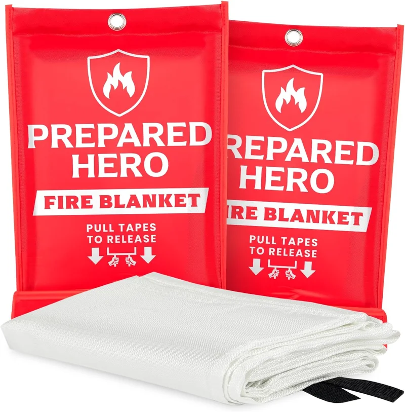 Prepared Hero Fire Blanket 2 Pack - Rank 7 in Best Fire Blanket of 2025
