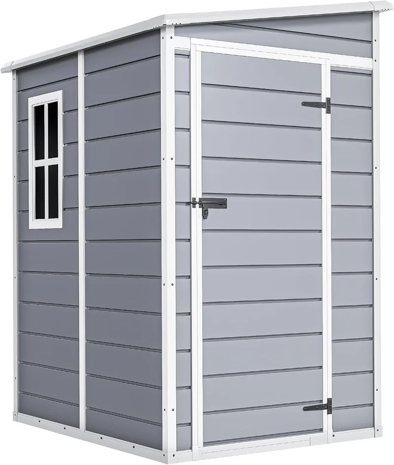 DWVO Resin Outdoor Storage Shed - Rank 7 in Best Wooden Sheds of 2025