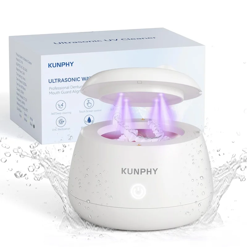 Kunphy Ultrasonic Dental Cleaner Machine - Rank 5 in Best Retainer Cleanser Tablets of 2025