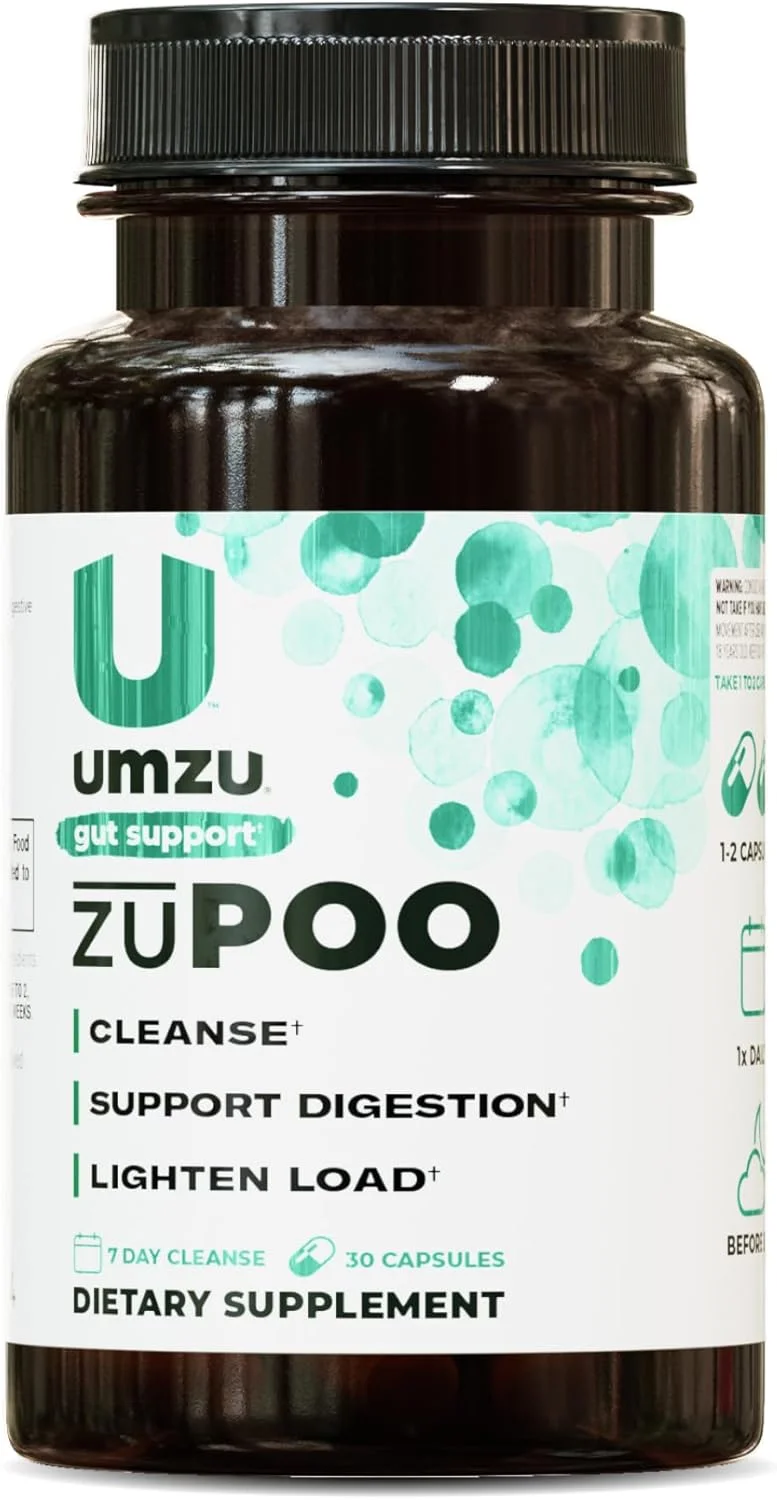 UMZU zuPOO Natural Colon Cleanse Detox Supplement - Rank 8 in Best Colon Cleanse of 2025