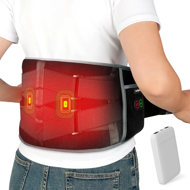 Comfytemp Cordless Heating Pad with Massager - Rank 7 in The Ultimate Father’s Day Gift Guide: Perfect Picks for Every Dad