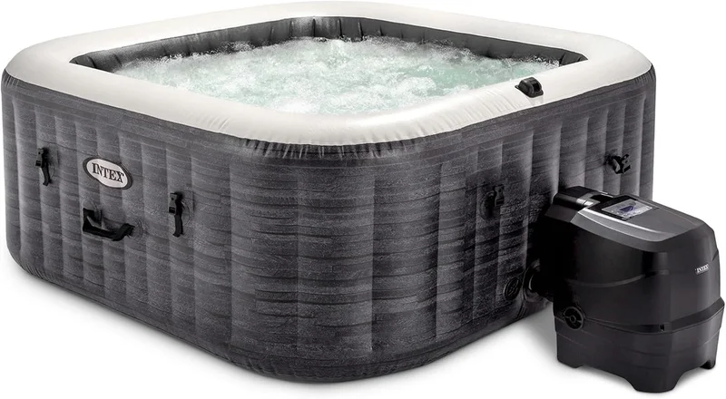 Intex PureSpa Greystone Deluxe Spa Set 28449EP - Rank 5 in Best One Person Hot Tub of 2025