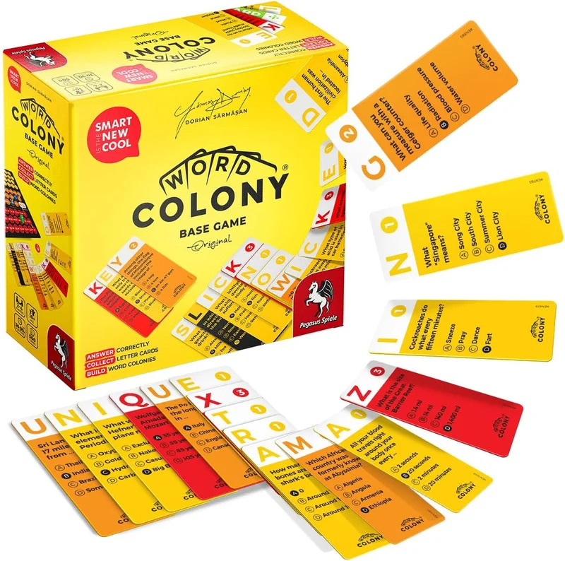Word Colony Trivia & Word Building Game - Rank 4 in Best Board Games of 2025
