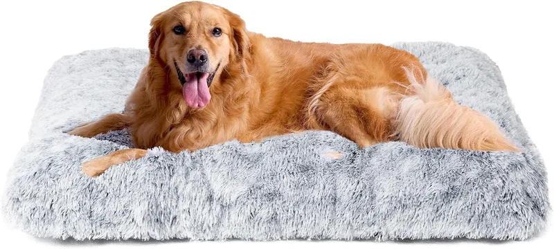 EHEYCIGA Plush Faux Fur XL Dog Bed - Rank 5 in Best Dog Beds Large Sized of 2025