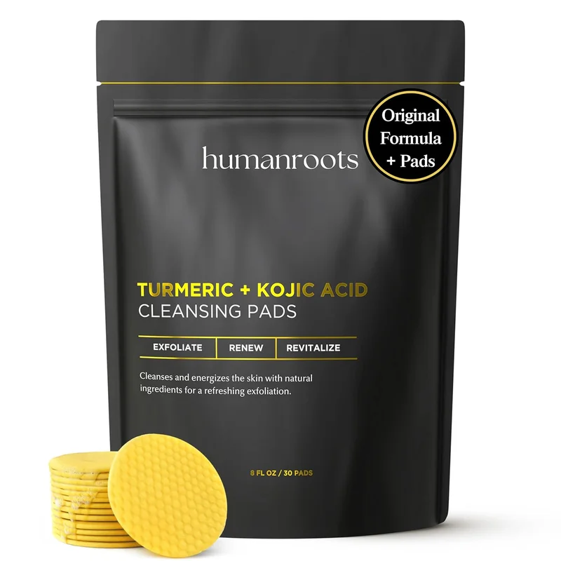 Turmeric Kojic Acid Exfoliating Pads with Vitamin C - Rank 8 in Best Turmeric And Kojic Acid Soap of 2025
