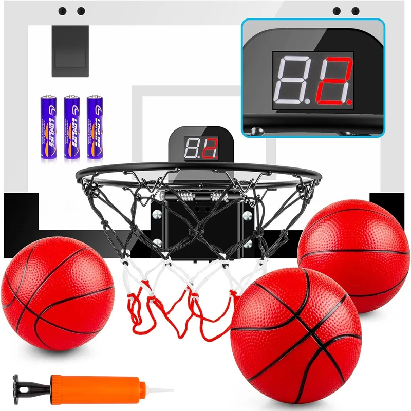 Treywell Indoor Mini Basketball Hoop with Scoreboard - Rank 4 in Best Indoor Basketball Hoop of 2025