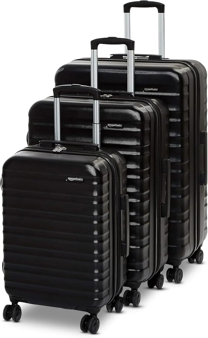 Amazon Basics Hardshell Suitcase Set - Rank 6 in Best Luggage Sets of 2025