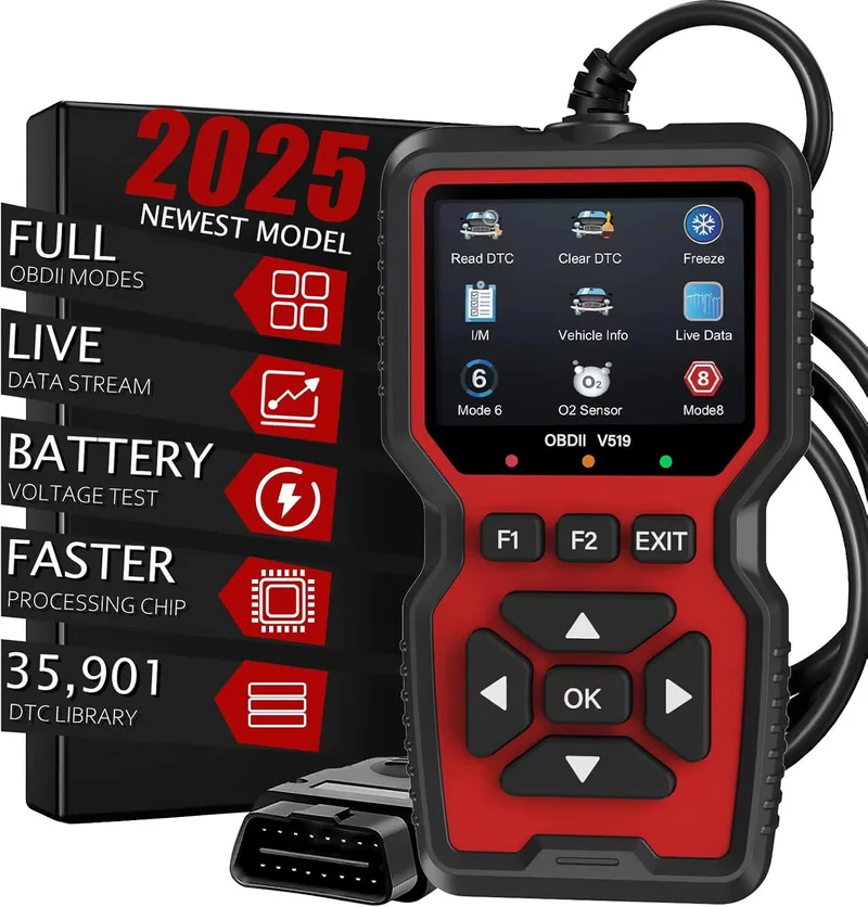 WEJOWE OBD2 Scanner Diagnostic Tool - Rank 8 in Best Vehicle Code Reader of 2025